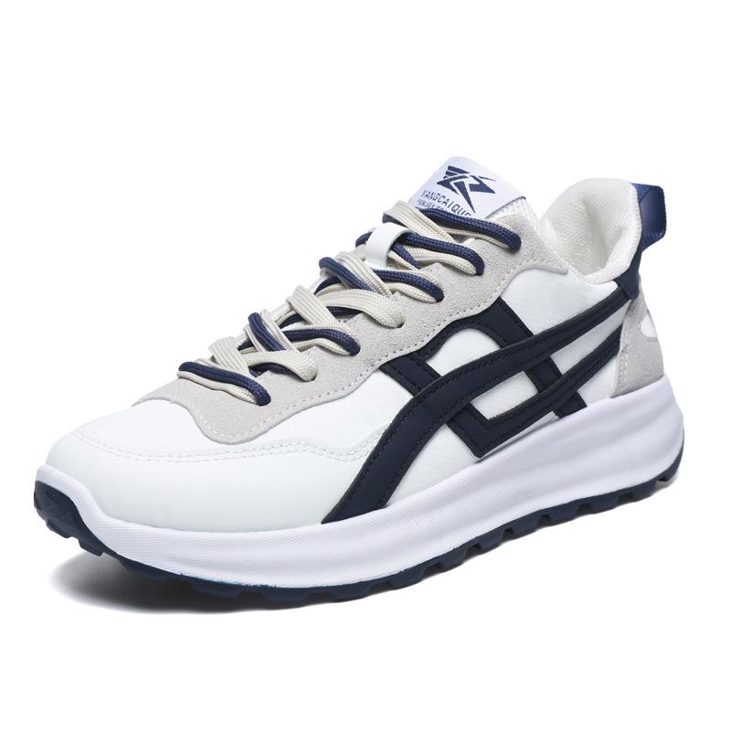

Men s and women s spring and autumn sports shoes low-top casual and comfortable breathable leather board shoes dad shoes 36 women белый