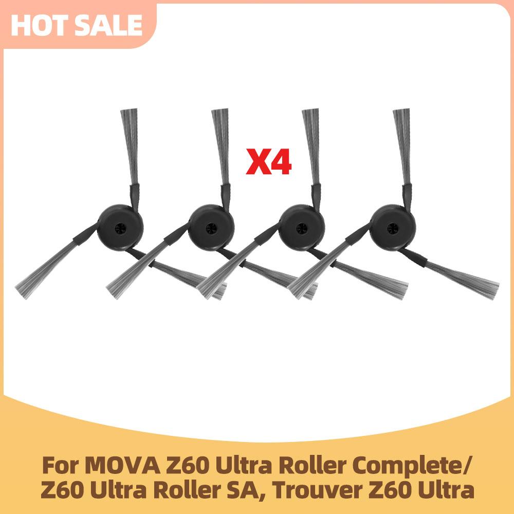 Fit For MOVA Z60 Ultra Roller Complete/ Z60 Ultra Roller SA, Trouver Z60 Ultra Main Side Brush Roller Mop Filter Bag Spare Parts