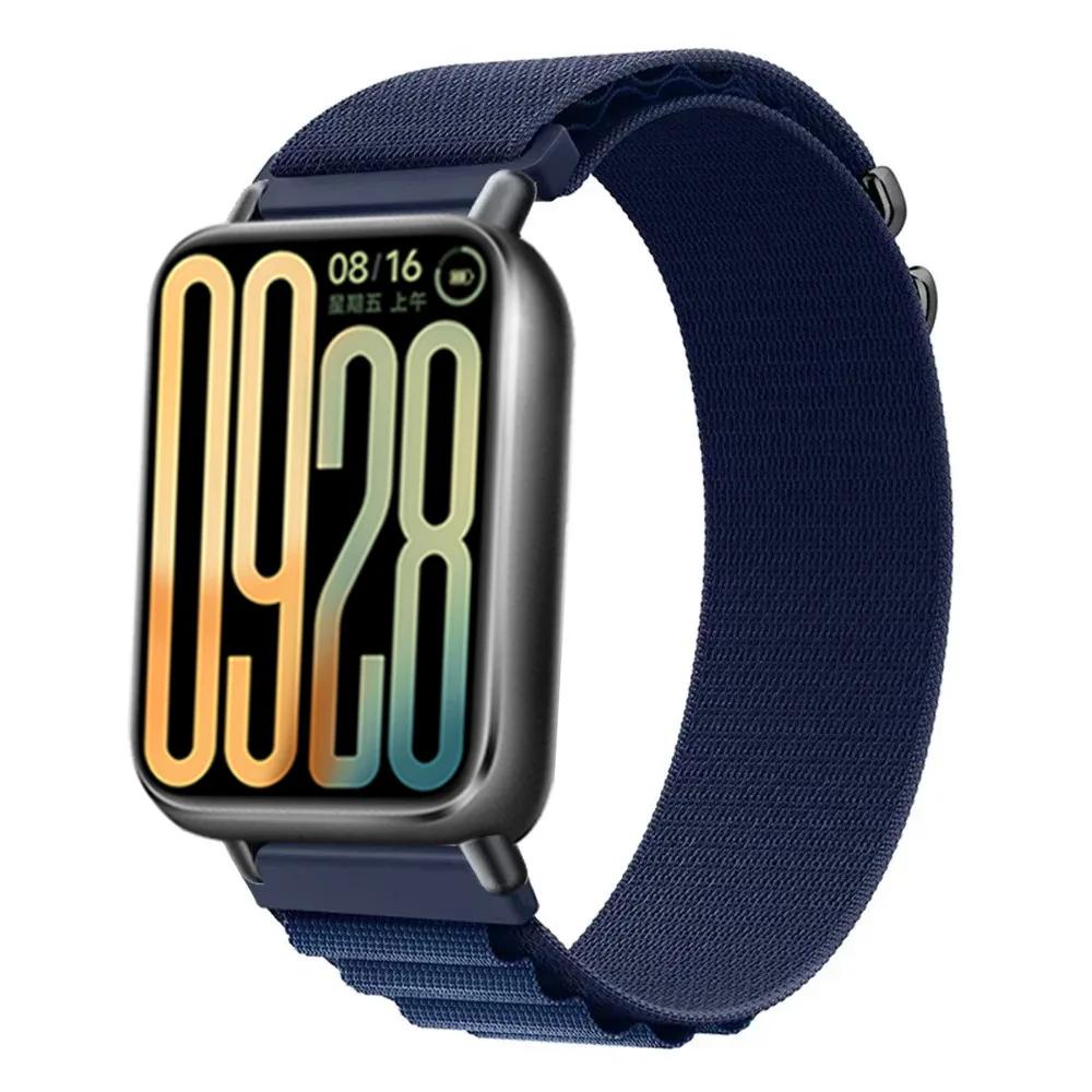 Nylonowy pasek Alpine Loop do Redmi Watch 4/5/6 Sport Oddychająca bransoleta Smartwatch do Xiaomi Mi Band 8 Pro/9 Pro Pasek Correa
