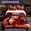 Personalized 3Pcs Bedding SetBruno Mars Custom Text Duvet Cover Pillowcase Set Bedroom Gift