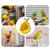 Bird Nest Pear Shape Cockatiel House With Cotton Pad Bird House For Cage Lovebird Canary Finch Parrot Conure Cockatiel Winter