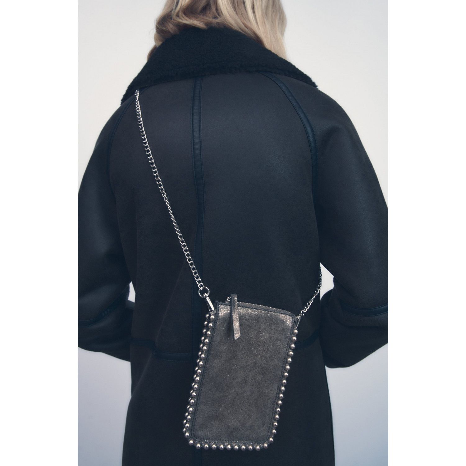 

STUDDED MOBILE PHONE BAG