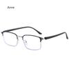 Anti Eye Fatigue Square Reading Glasses With Blue Light Filter For Men Women Gafas De Lectura