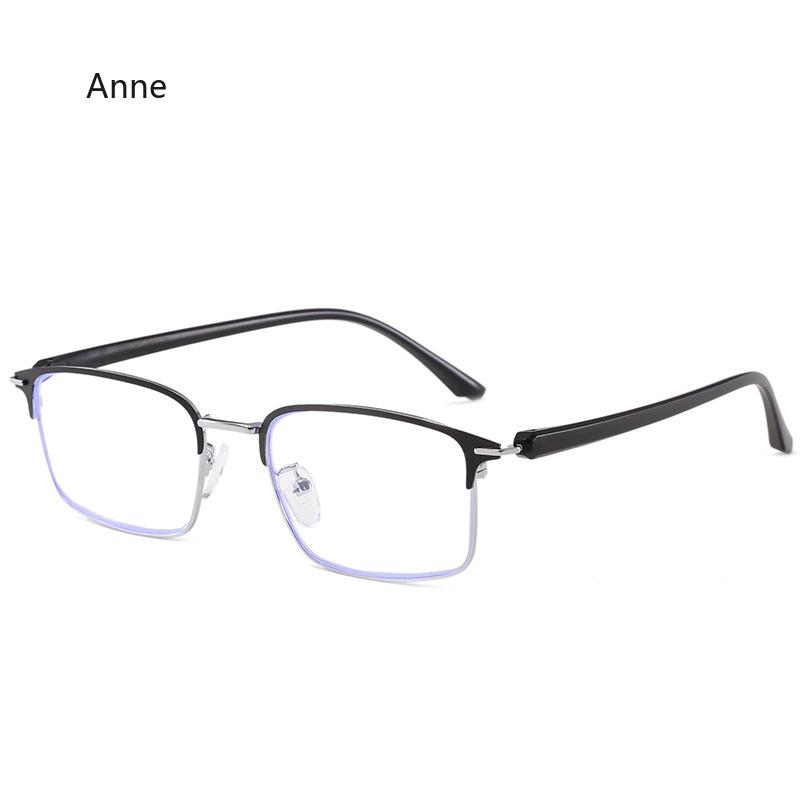 Anti Eye Fatigue Square Reading Glasses With Blue Light Filter For Men Women Gafas De Lectura