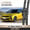 For Opel Astra L - Wiper Front Wiper Blades Windshield Windscreen Window Brush 28"+25"