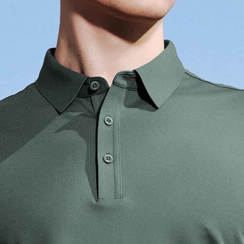 YOUNGOR Men's Soft Blend Short Sleeve Polo Shirt