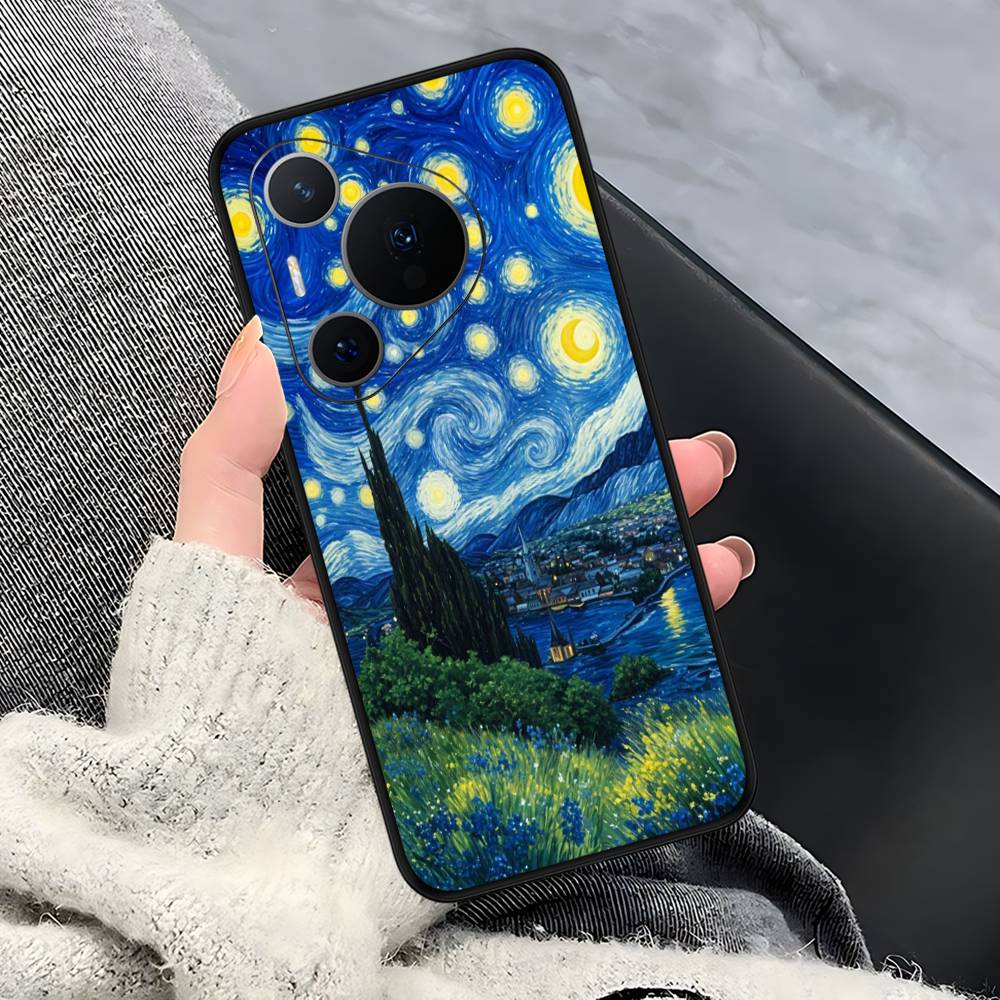 Coque de téléphone Art Vincent Van Gogh Pour Huawei P 8 9 10 20 30 40 50 Pro Lite Psmart Honor 10 lite 70 Mate 20lite
