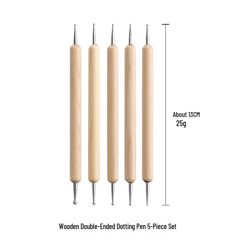 23-Piece Ceramic Carving Tool Set: Includes Pottery Knives, Silicone Pens, Clay Dotting Tools, and Roll-Up Case