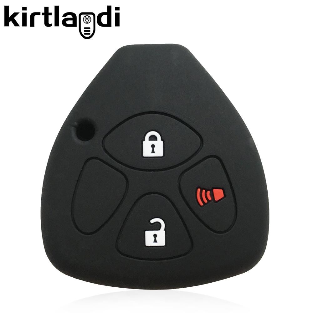 Car Accessories Key Case Cap for Toyota Rav4 Auris Corolla IQ Porte Yaris/Vitz Verso Hilux Icon Camry 40 2/3/4 Buttons Key Cover