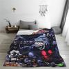 Insane Clown Posse Modern Music Band Warm Blanket Boy Girl Plush Throw Blanket Graphic Couch Chair Flannel Bedspread Bed Cover