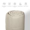 Plush Reversible Microfiber Comforter Single Bed | 220 GSM Wadding |110 GSM Peached Extra Soft Microfiber Fabric,