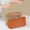 Trousse de Toilette Cosmétique Ouverte à Plat Imperméable Sac de Voyage pour Articles de Toilette Organisateur de Maquillage avec Séparateur Poignée Supérieure pour Femmes Voyages d'Affaires Séjours d'Une Nuit