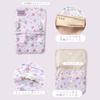 Portable Pocket Sanrio Girl Pocket Bag Attachable Pocket Pocket Pouch Clip Pouch Tissue Case Tissue Holder [panpantutu] (Pochette) (Kuromi)