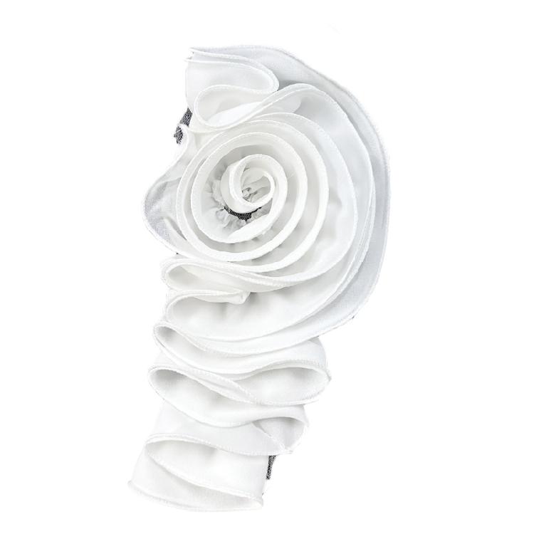 Projekt Rękodzieło Aplikacje Jedwabny Kwiat do Sukienki Etnicznej Naszywane Łatki Kwiatowe