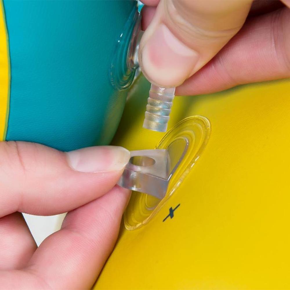 Inflatable Soft Baby Swimming Ring with Detachable Sun Canopy Shade