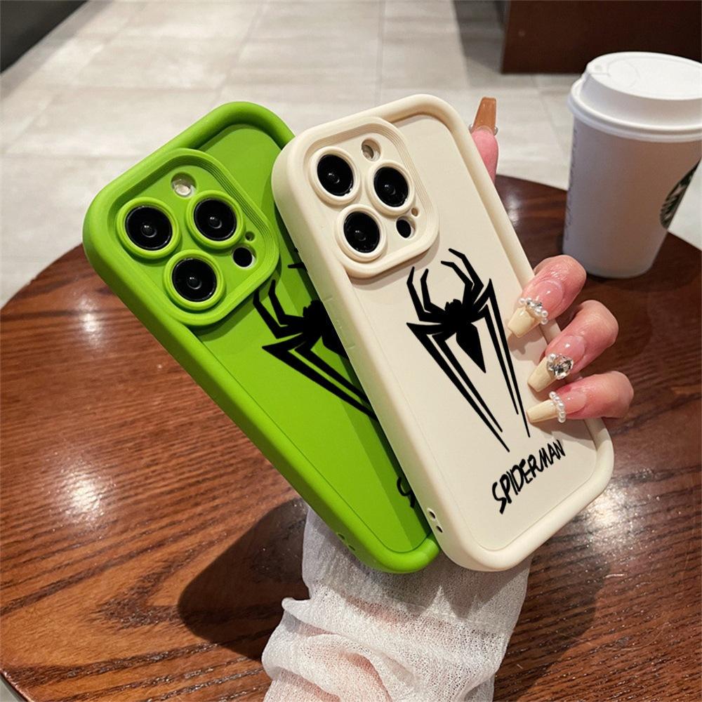 Hot-selling Spiderman Mobile Phone Case Apple 11 Protective Case iPhone14Pro Anti-drop Men's Mobile Phone Case