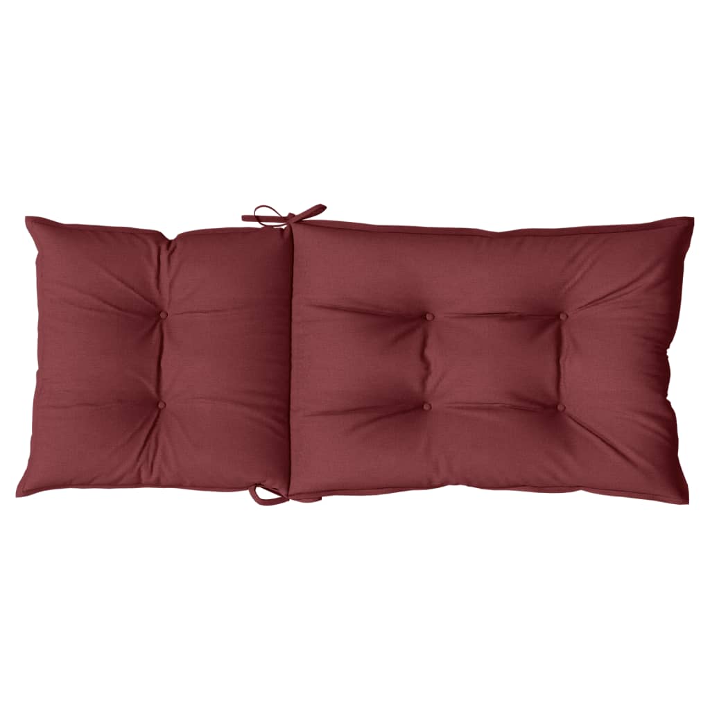 Hochlehner Cushions 6 Pcs Melange Burgundy 120 X 50 X 7 Cm Fabric