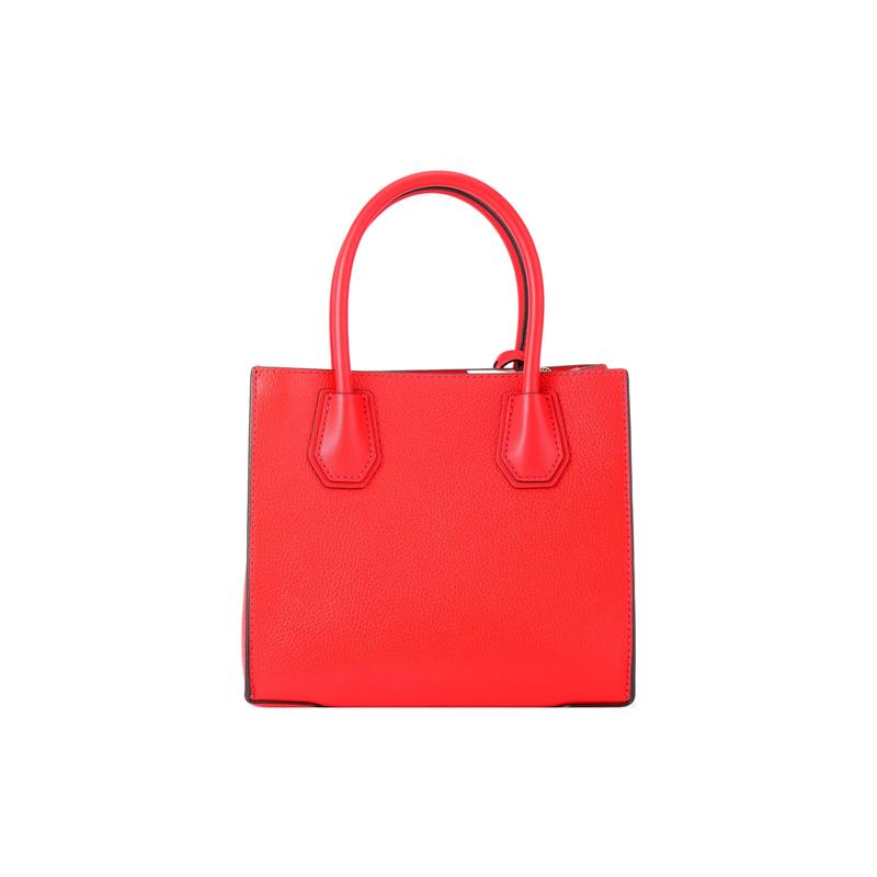 Michael Kors Crossbody Bag Mercer Letter Logo Pendant Pebbled Detachable Shoulder Strap Leather Tote Tote Shopping Hand-held Shoulder Medium Women's