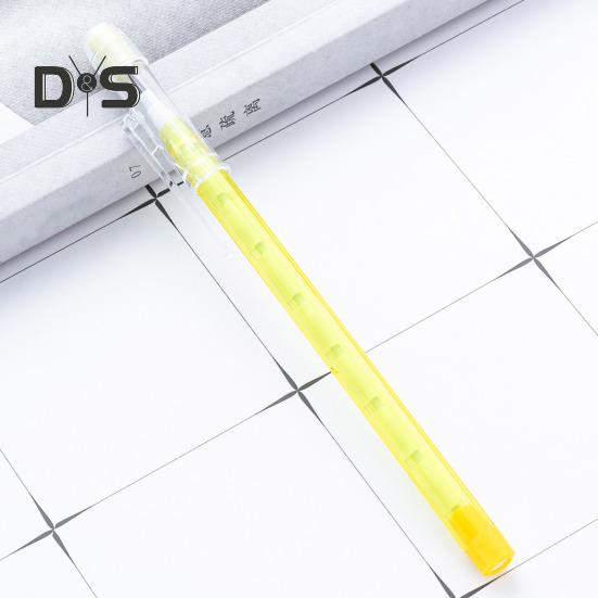 10 Pcs Translucent Pencil Non-Sharpening Stackable Pencils Multipoint Pop Up Plastic Pencil with Erasers for School Office Drawing