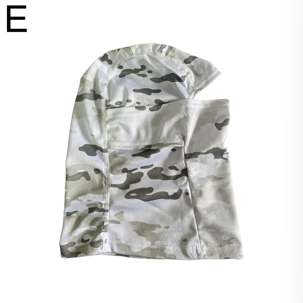 Máscara Balaclava de Verão para Homens Ciclismo Boné Motocicleta Proteção Solar Cobertura Facial Completa Chapéu de Pesca Bicicleta Bandana Neck Gaiter