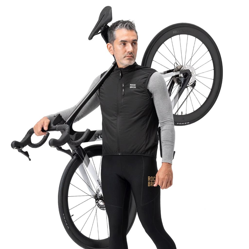 Thermal Cycling Vest Size Xxxxl - Black