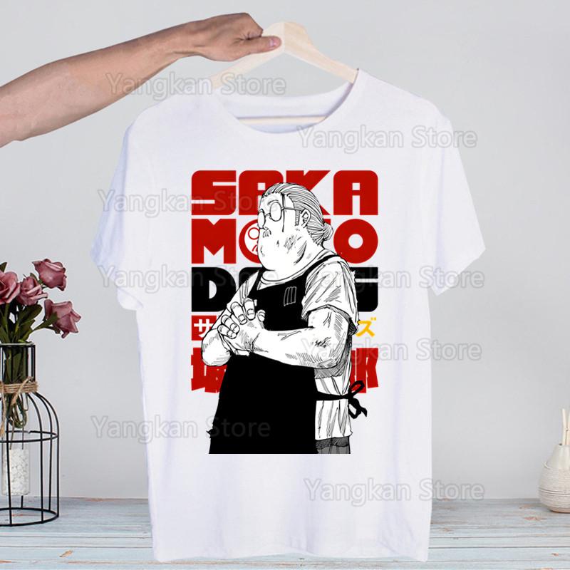 Sakamoto Days T Shirt Men Shirts Quality Summer Top Tshirts Short Sleeves Tees T-Shirt