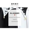 Halloween Circus Costume Cruella De Vil Cosplay Outfit Sexy Girl Party Dress