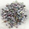 100pcs 7x4mm 6x6mm Mixed Alphabet Letter Beads Charms Beads for Making Jewelry Diy Handmade Bracelets Accessories
