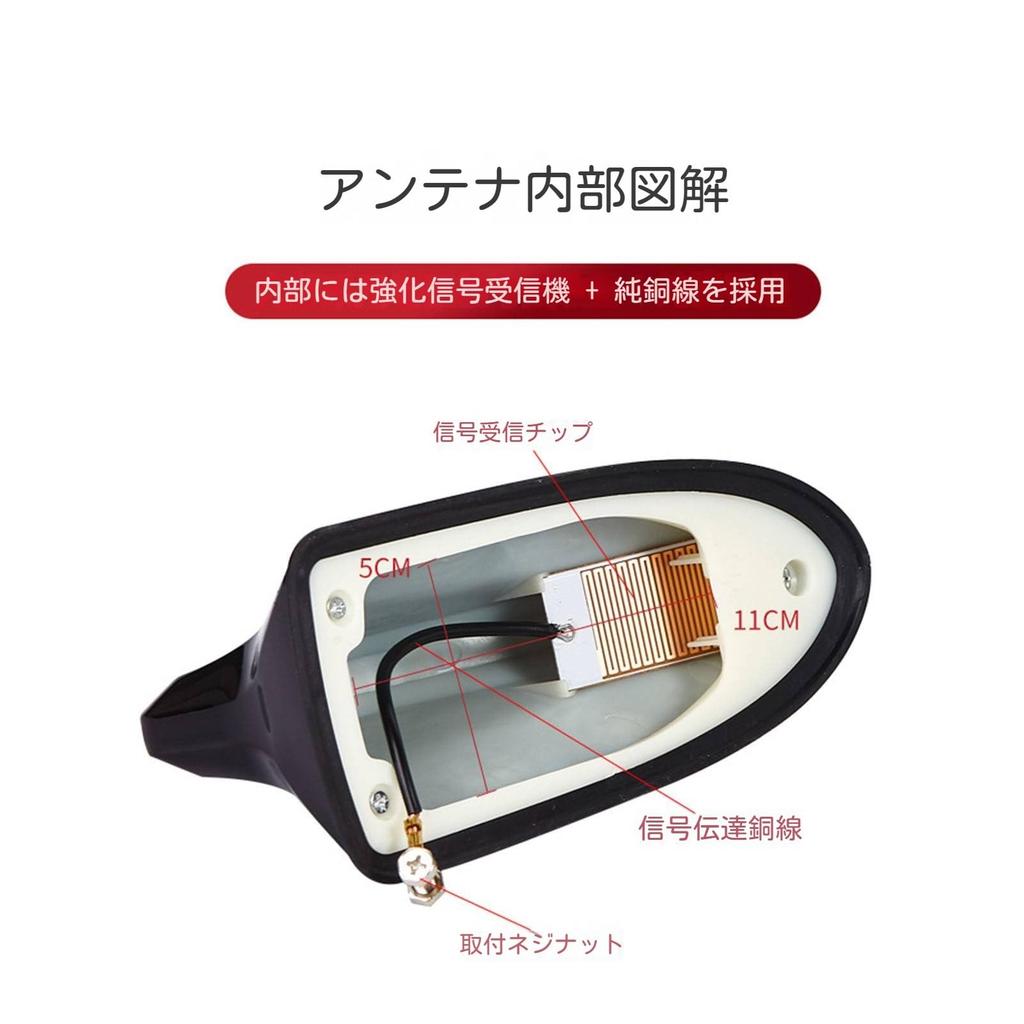 Haifischflossenantenne Delfinantenne für Subaru WRX S4 / Subaru WRX STI (4. Generation)