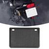 1 Stück Auto Kennzeichen Ausgestanzt Massiv Doppellagig Motorrad Kennzeichenhalter Carbonstruktur Aluminiumlegierung Kennzeichenhalter