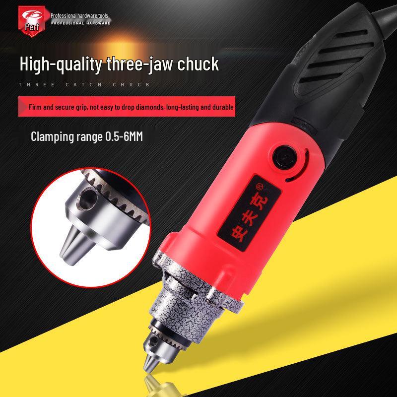 Compact Electric Grinder: Multi-Function Polishing, Cutting, and Engraving Tool