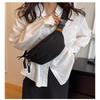 Unisex Canvas Crossbody Bag Able Compact With Multiple Convenient Compartments Suitable For School And Casual Outings