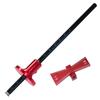 ABKS-Wheel Marking Gauge Dovetail Jig Guide Marker Aluminium Alloy Scribing Tool - Woodworking 1:5 1:8, Inch/Mm Scale Ruler