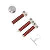 Electromagnet Current Tester Helical Coil Electric Bell Hook Set for Physics Experiment