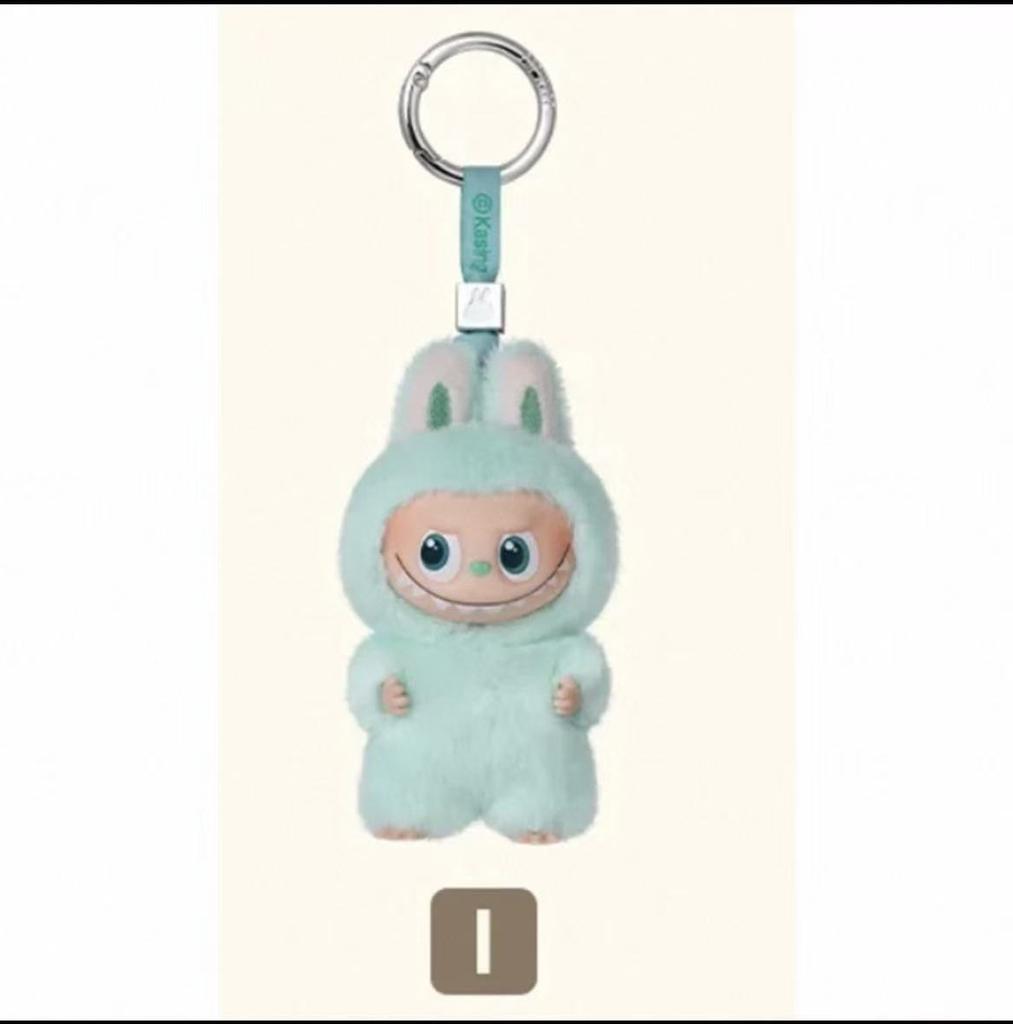 Cute Labubu New 4th Gen Mini Vinyl - Face Plush Blind Box: Ideal Backpack Accessory, Keychain & Christmas Gift, Also a Fun Children's Hand Puppet Toy