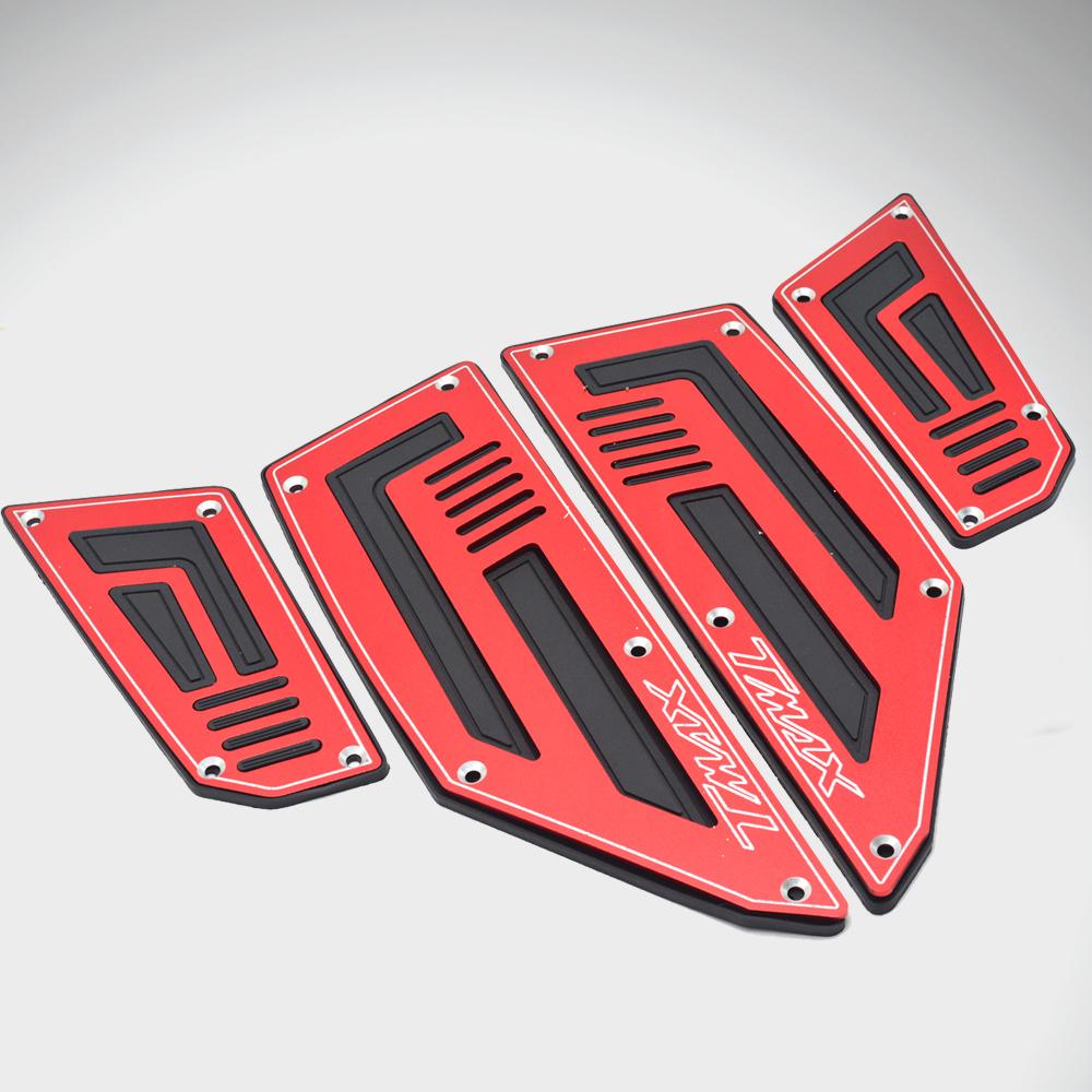 Motorcycle TMAX530/560 Footboard Steps Motorbike Foot Footrest Pegs Plate Pads For YAMAHA TMAX 530 2012- TMAX 560