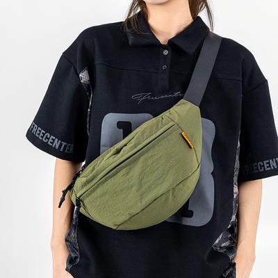 Borsa pettorale sportiva multifunzionale unisex, marsupio a tracolla minimalista per ciclismo, corsa
