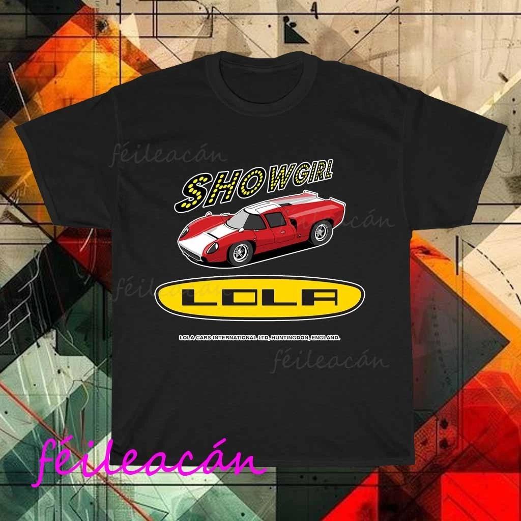 New Lola Racing cars 1960 s logo American T-Shirt Funny Size S to 5XL S