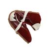 Fashion Luxury Designer Red Suede Leather Splicing Women's Sneaker Elegant Butterfly Knot Ballet Flats Light Comfortable Sports Shoes
