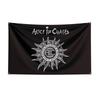 A-Alices in Chains Flag Rock Music Band Banner Background HD Printing Tapestry Exhibition, Music Band Fans, Garage Decor