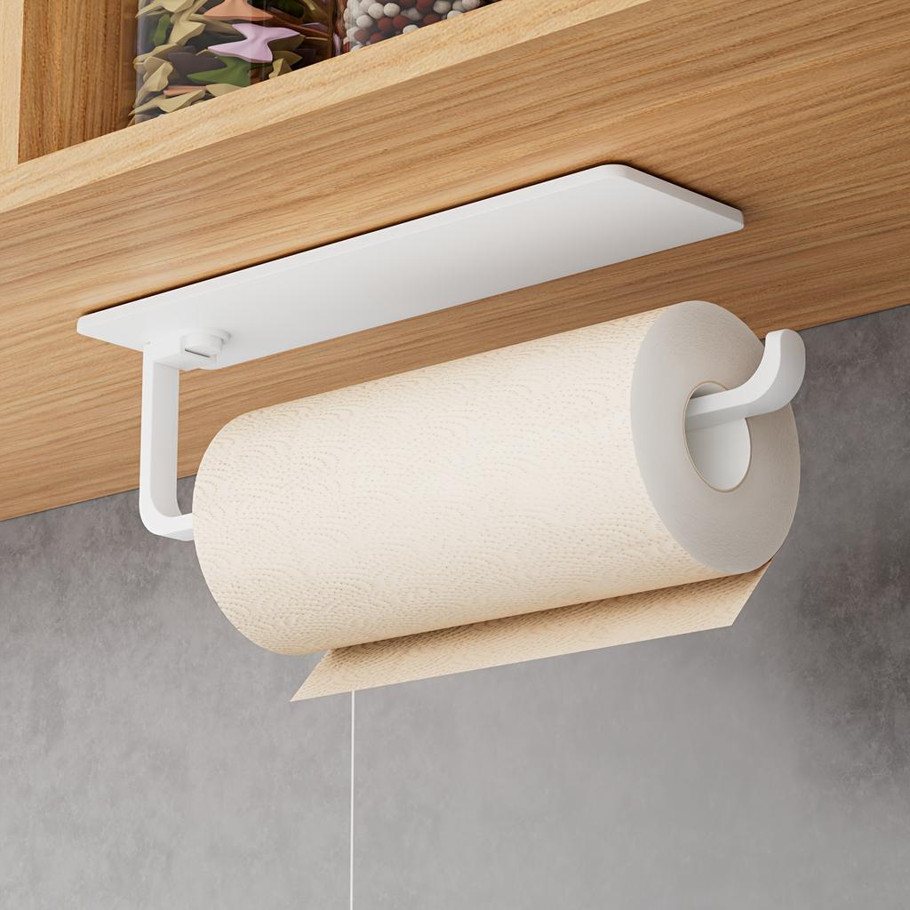 1pc of Versatile Kitchen Paper Towel Holder, Bathroom Towel Rack, And Toilet Paper Holder, Ideal for  Bathroom Paper Towel