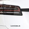 1pcs 3D ABS Letter Logo Rear Tailgate Trunk Emblem Stickers For Tesla Model 3 Model S Model X Model Y Roadster SpaceX Cybertruck