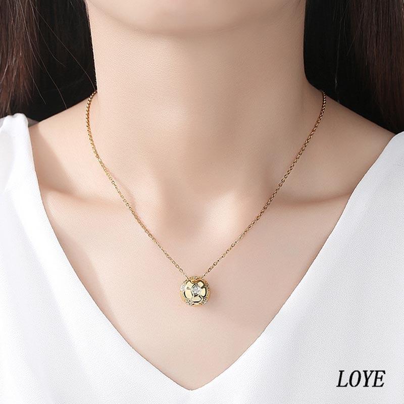 Buy Ball Shape Hanging Pendant Necklace 