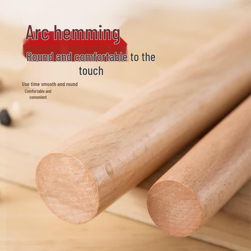 Solid Wood Rolling Pin (Pack of 5)