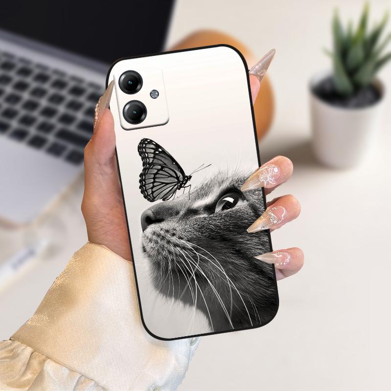 

Soft Phone Cases For Moto G14 G13 G23 TPU Silicone Bumper Cover For Motorola Moto G10 G20 G30 4G Cartoon Protective Fundas Case For Moto G13 4G
