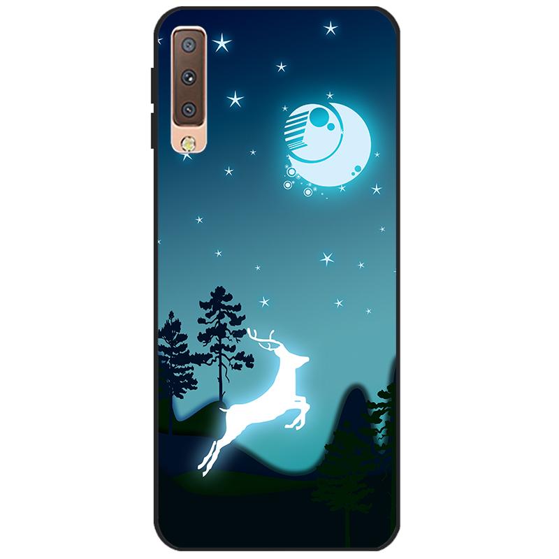 For Phone Case Samsung Galaxy A7 2018 Case Bumper Soft TPU Silicone Coque Back Cover For Samsung A7 2018 A750 A750F Case Fundas