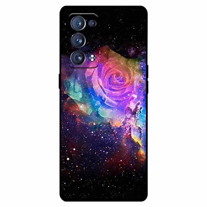 For Oppo Reno 6 Pro 5G Case Snapdragon Shockproof Soft Silicone TPU Back Cover For Oppo Reno 6 Pro CPH2247 Phone Cases Cute Capa