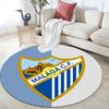 Malaga Round Area Rug Under Office Chairs Bedroom Living Room Home Decor