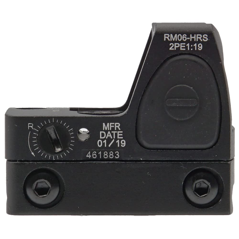 Ryohin Buhin Evolution Gear RMR Red Dot Sight, 6063 Aluminum Alloy, CNC Machined Body, Compatible with 20mm Rails, Low Mount