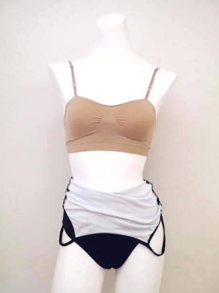 Half Foundation for and Bra Top Shoulder 121 [Mignon] Ballet, Yoga, Dance! (with Pads) (adjustable Straps)